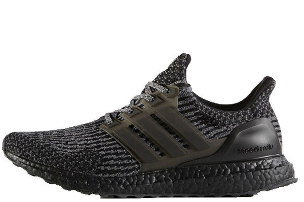 Adidas Ultra Boost Core Black-Metallic Silver/Grey 3.0