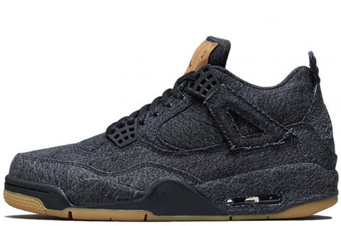 Air Jordan 4 Retro x Levis 'Black'