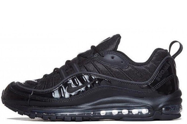 nike air max 98 black white